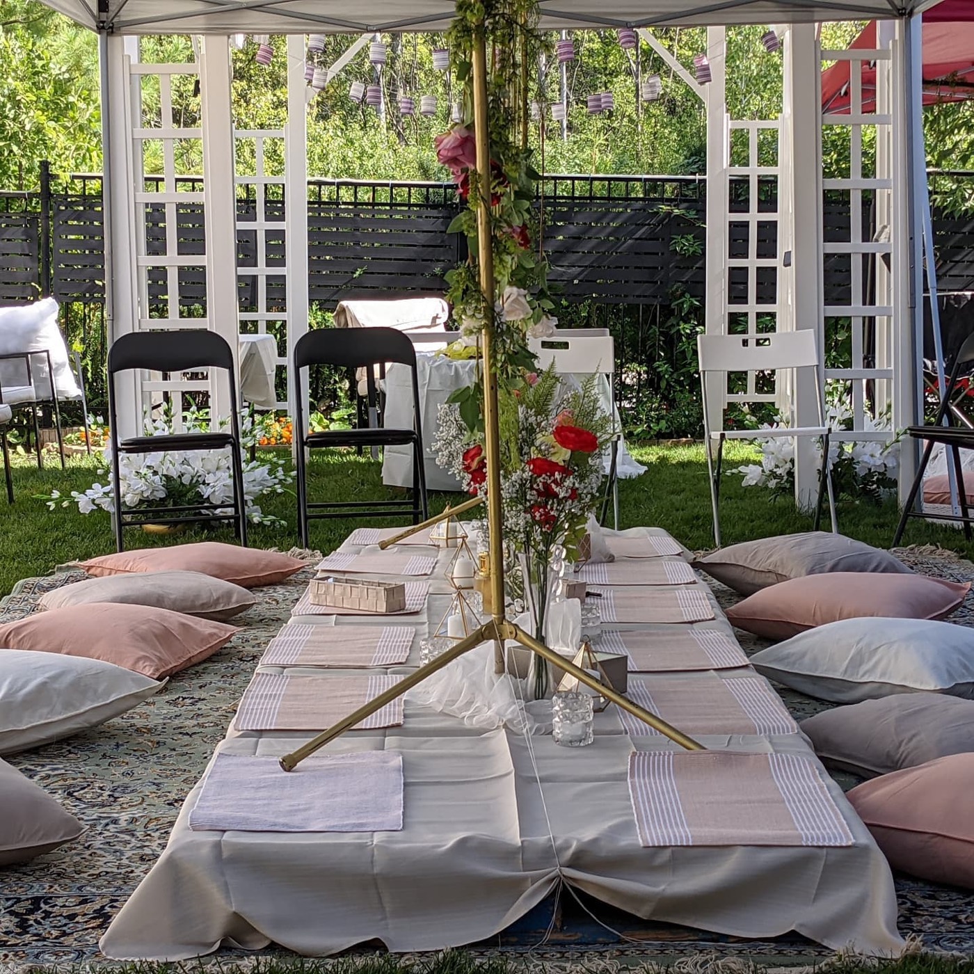 Backyard party — Faya