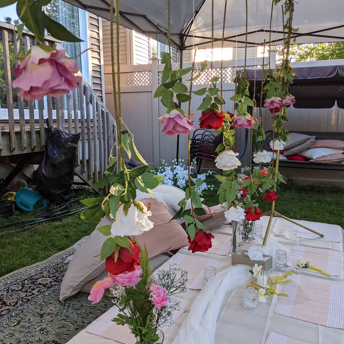 Backyard party — Faya