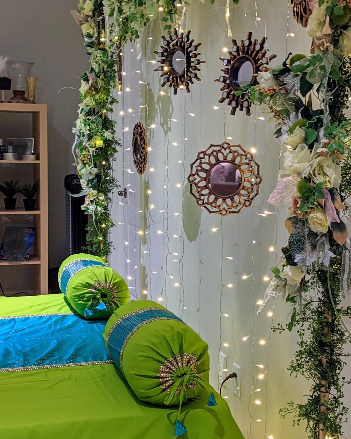 An elegant Mayon/Sangeet décor — Faya, Ottawa