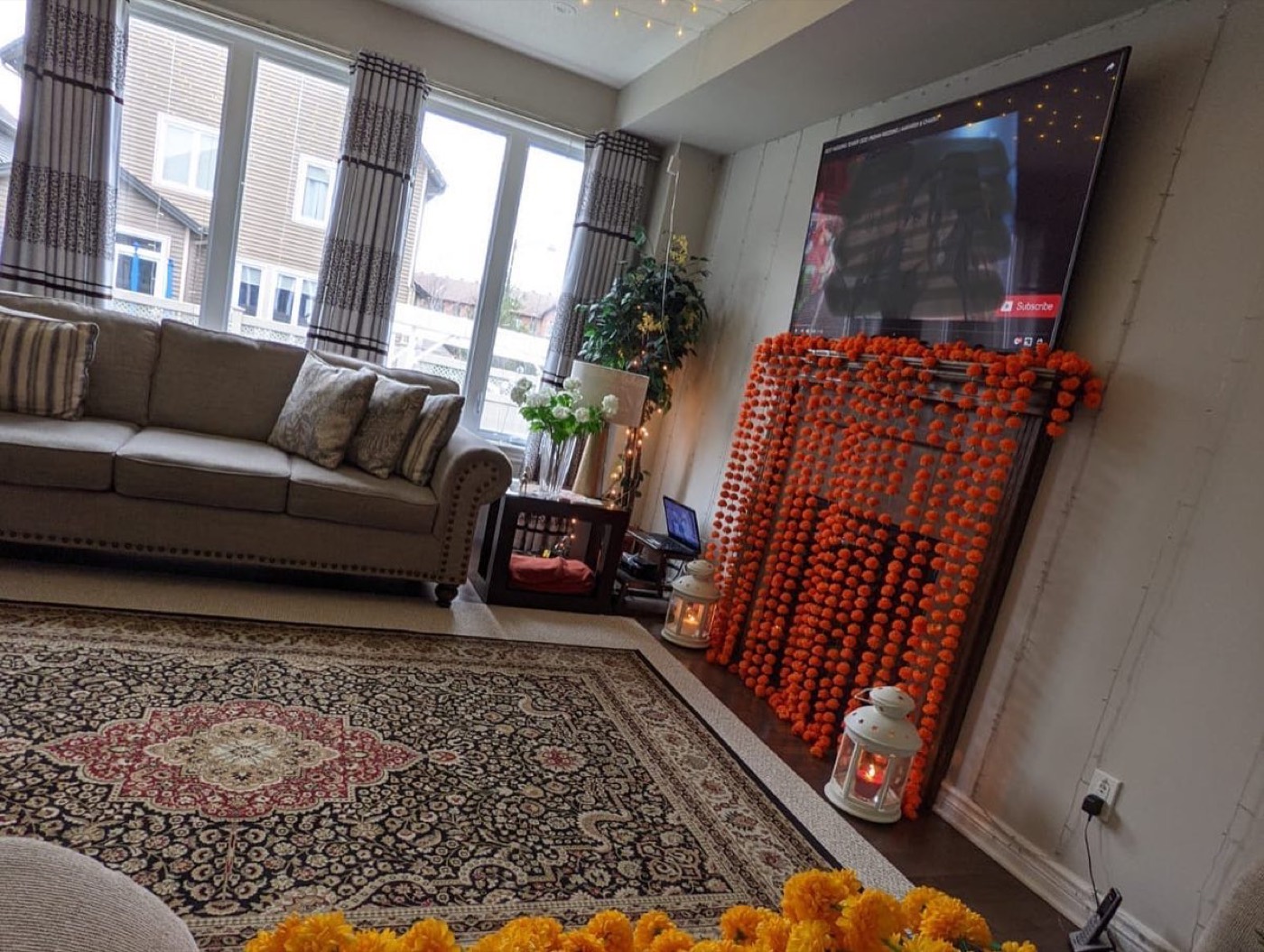 Orange Marigold Decor — Faya