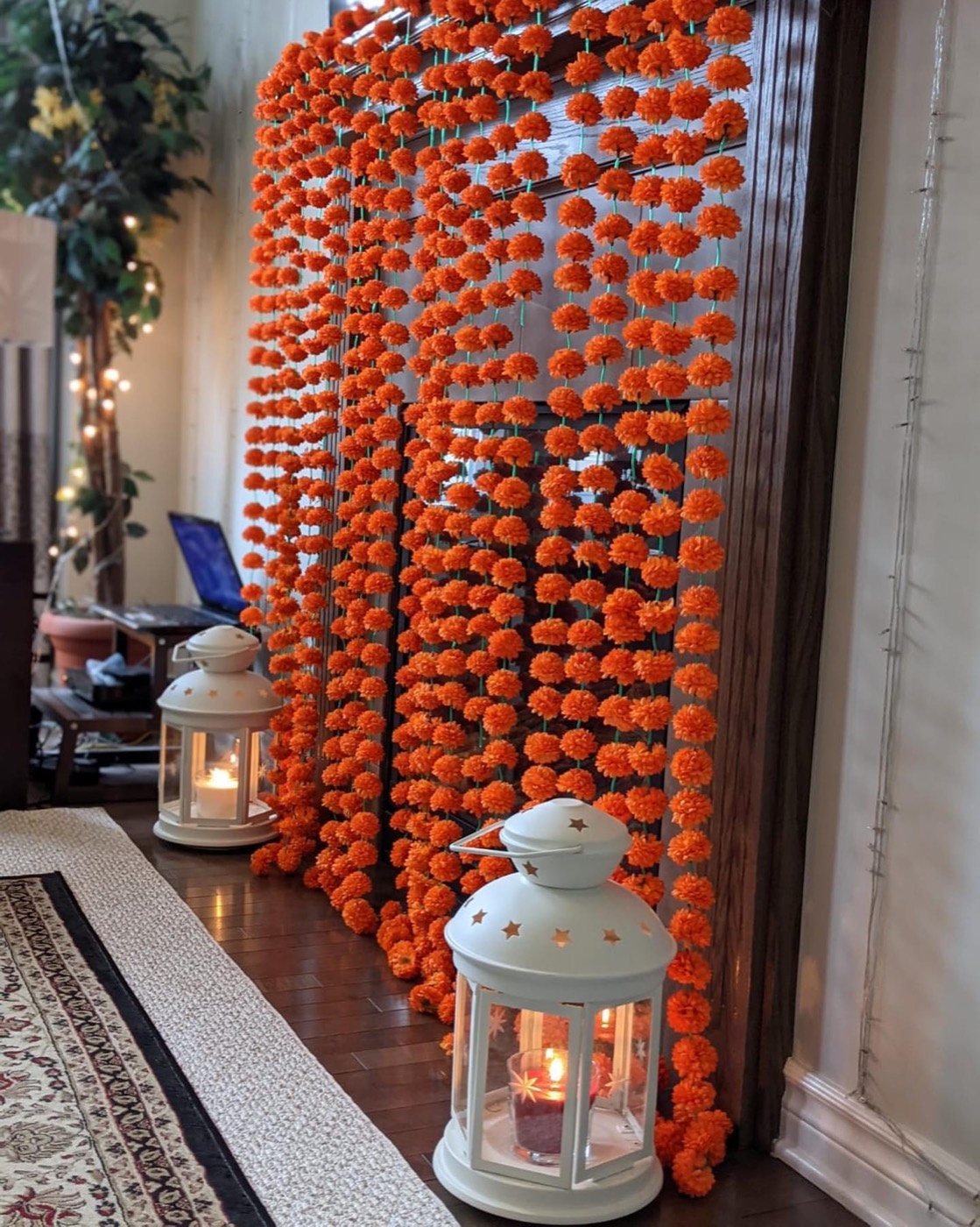 Orange Marigold Decor — Faya