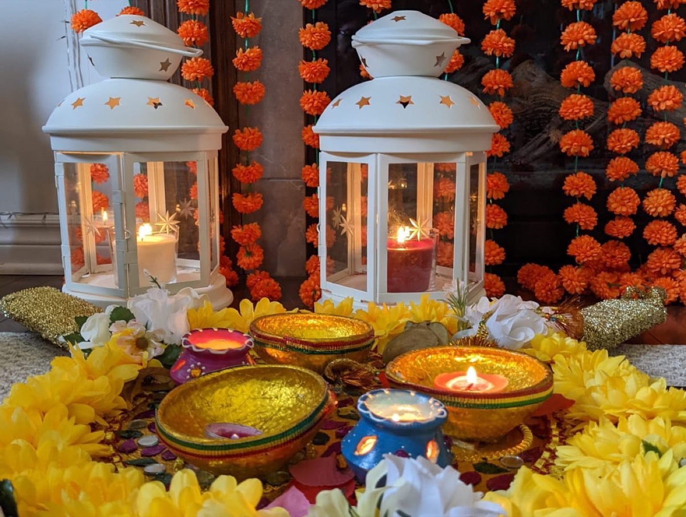 Orange Marigold Decor — Faya