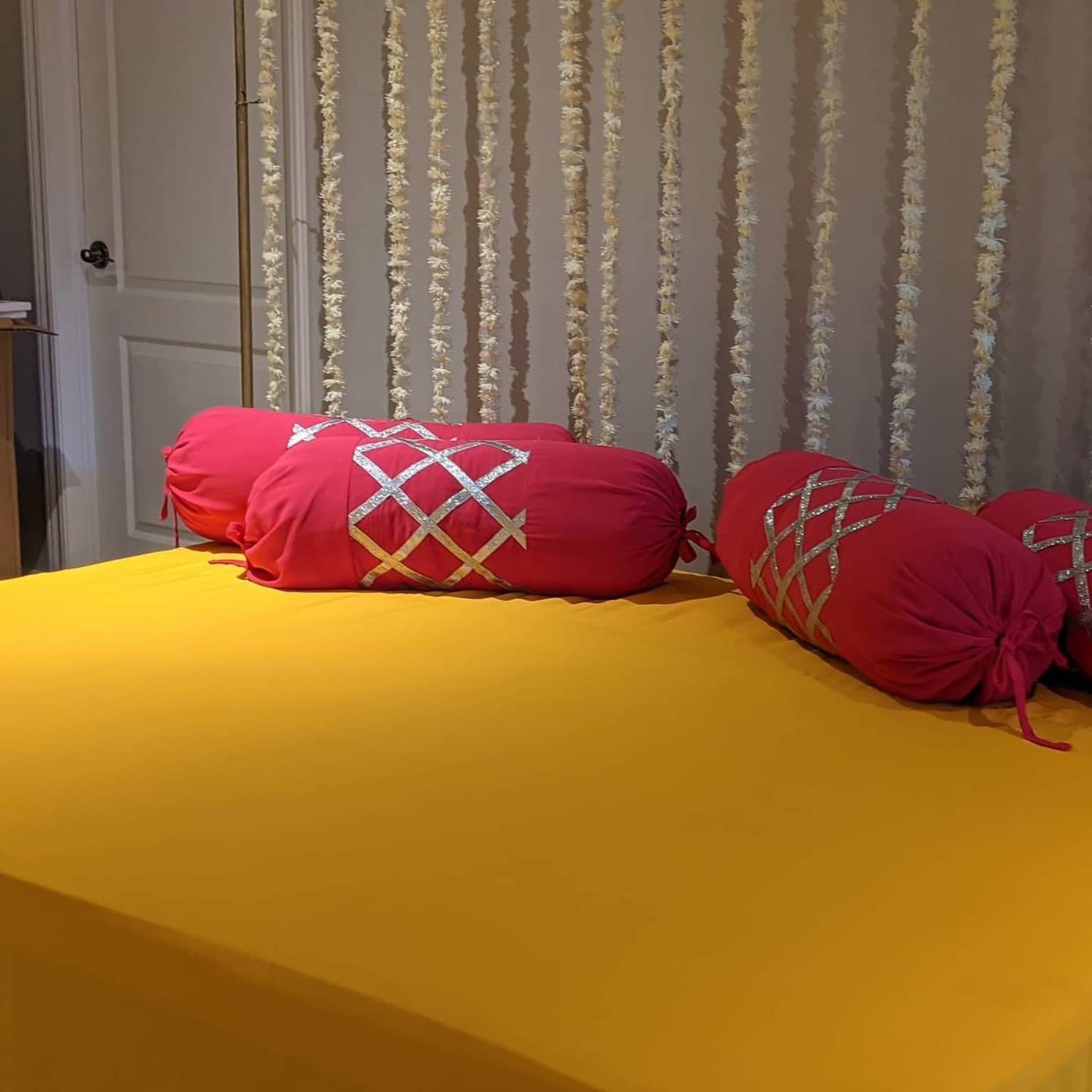 Simple but Elegant Mehandi, Mayun, Sangeet Decor for indoor and outdoor events — Faya