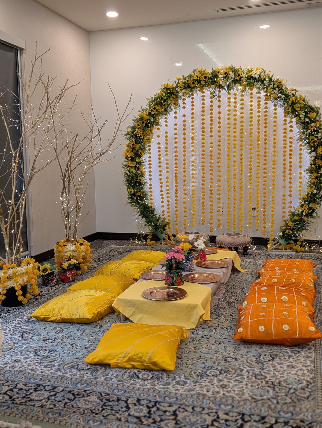 Mehndi décor in Ottawa by Events by Faya