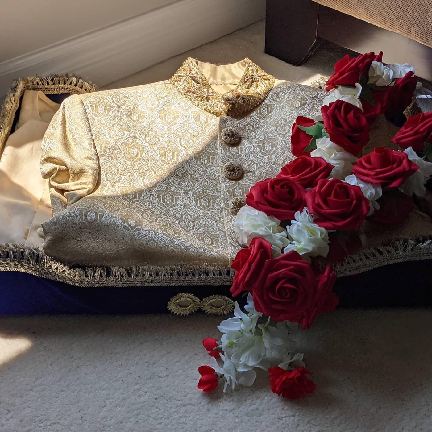 Decorated thal and mithai trays by Events by Faya, Ottawa