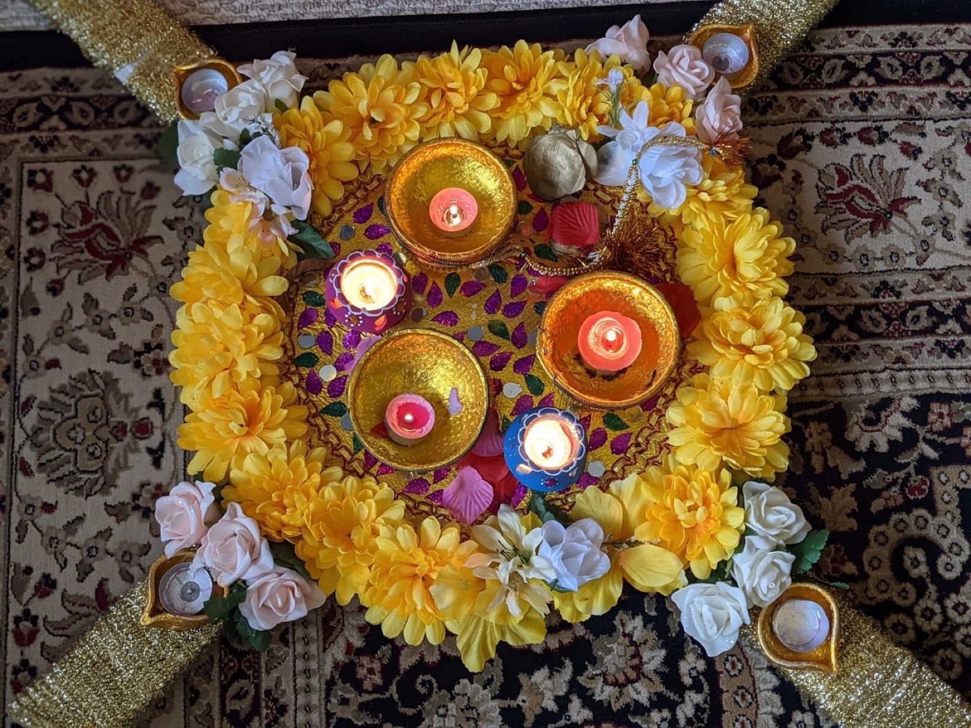 Orange Marigold Decor — Faya